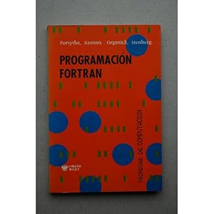 Imagen del vendedor de PROGRAMACIN Fortran a la venta por LIBRERA SOLAR DEL BRUTO