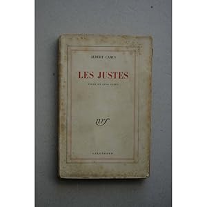 Image du vendeur pour Les justes : piece en cinq actes mis en vente par LIBRERA SOLAR DEL BRUTO