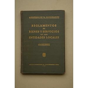 Seller image for Reglamento de bienes y servicios de las entidades locales for sale by LIBRERA SOLAR DEL BRUTO