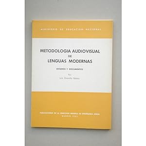 Imagen del vendedor de Estudios y documentos sobre metodologa audiovisual de lenguas modernas a la venta por LIBRERA SOLAR DEL BRUTO