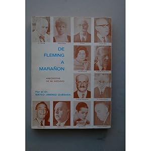 Imagen del vendedor de De Fleming a Maran : ancdotas de mi archivo a la venta por LIBRERA SOLAR DEL BRUTO