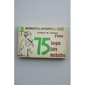 Seller image for Juegos para muchachos. Fichero de juegos. 1 serie for sale by LIBRERA SOLAR DEL BRUTO