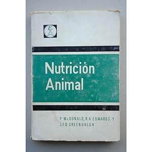 mcdonald - nutrición animal - Libros - Iberlibro