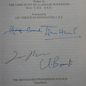 The First Fifty Years of the British Mountaineering Council: A Political History - Limited Signed...