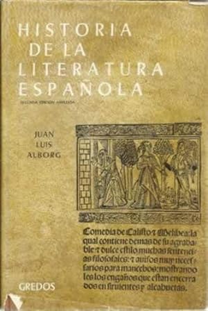 Imagen del vendedor de Historia de la literatura espaola tomo I/. Edad Media y Renacimiento a la venta por Librera Cajn Desastre