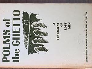 Seller image for Poems of the Ghetto for sale by Halper's Books