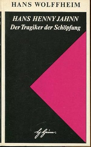 Bild des Verkufers fr Der Tragiker der Schpfung. zum Verkauf von Antiquariat am Flughafen