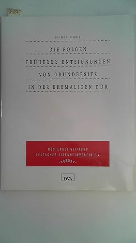 Seller image for Die Folgen frherer Enteignungen von Grundbesitz in der ehemaligen DDR for sale by Antiquariat Maiwald