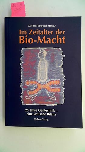 Bild des Verkufers fr Im Zeitalter der Bio-Macht, zum Verkauf von Antiquariat Maiwald