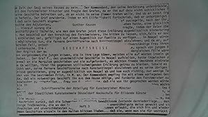 Bild des Verkufers fr Geschftsreise. Ein magisches Lehrstck zum 200. Geburtstag von Heinrich von Kleist anstelle einer Immatrikulationsrede in Auszgen vorgetragen am 18. Oktober 1977, zum Verkauf von Antiquariat Maiwald