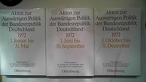 Seller image for Akten zur Auswrtigen Politik der Bundesrepublik Deutschland: 1972, for sale by Antiquariat Maiwald