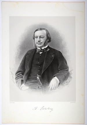 Bild des Verkufers fr Portrait, three quarter length to left; C. Fuhr after a photograph by Pierre Petit. zum Verkauf von Antiq. F.-D. Shn - Medicusbooks.Com