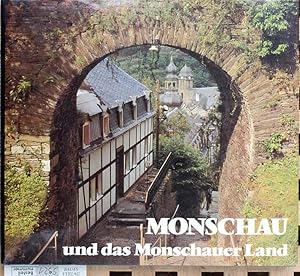 Imagen del vendedor de Monschau und das Monschauer Land. Ein Farbbildband mit Texten von und Farbaufnahmen von Erich Justra u. Horst Ziethen. [bers. engl.: Gwendolen Freundel, franz.: Joe lle Weber, niederlnd.: Hans Combecher] a la venta por Baues Verlag Rainer Baues 