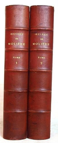 Oeuvres de Moliere 2 Volume set.
