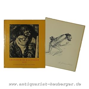 Kritischer Kalender 1972. 14. Jahrgang. 27 Lithographien.