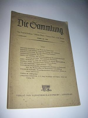 Die Sammlung. 1. Jahrgang, Februar 1946, 5. Heft