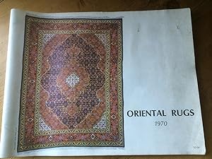 Seller image for Oriental Rugs 1970 for sale by H&G Antiquarian Books