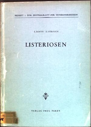 Seller image for Listeriosen: Symposium Zentralblatt für Veterinärmedizin; Beiheft 1 for sale by Petra Gros