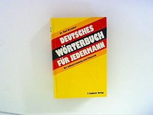Image du vendeur pour Deutsches Wrterbuch fr Jedermann. Mit Silbentrennung und Phonetik mis en vente par ANTIQUARIAT FRDEBUCH Inh.Michael Simon