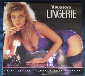 Seller image for PLAYBOY'S LINGERIE CALENDAR 1994 ( an Exclusive 16 Month Wall Calendar) /// for sale by Comic World