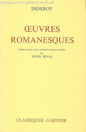 Oeuvres Romanesques.