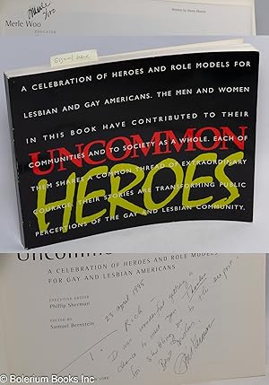 Imagen del vendedor de Uncommon Heroes: a celebration of heroes and role models for gay and lesbian Americans a la venta por Bolerium Books Inc.