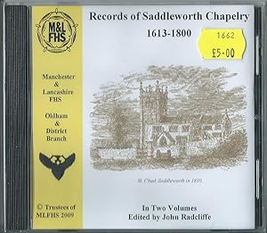 Records of Saddleworth Chapelry 1613 -1800 CD-Rom