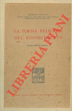 La poesia religiosa del Risorgimento.