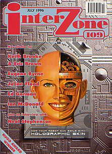 Imagen del vendedor de INTERZONE ISSUE 109 (JULY 1996) a la venta por TARPAULIN BOOKS AND COMICS