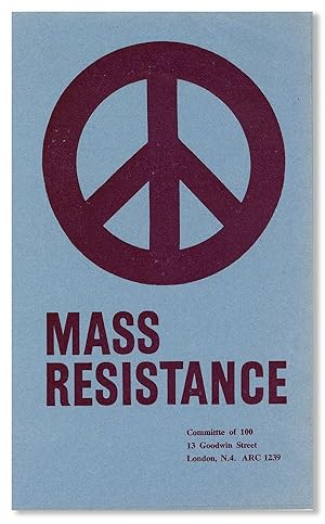 Mass Resistance [cover title]