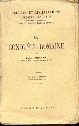 Bild des Verkufers fr TOME 3 : LA CONQUETE ROMAINE - PEUPLES ET CIVILISATIONS / HISTOIRE GENERALE. zum Verkauf von Le-Livre