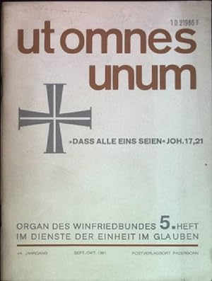 Seller image for Der hl. Franziskus, vir catholicus (1182-1226) in: Ut Omnes Unum; Organ des Winfriedbundes; 5; 44. Jg. for sale by books4less (Versandantiquariat Petra Gros GmbH & Co. KG)