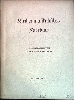 Imagen del vendedor de Kirchenmusikalisches Jahrbuch 1950 (34. Jahrgang) a la venta por books4less (Versandantiquariat Petra Gros GmbH & Co. KG)