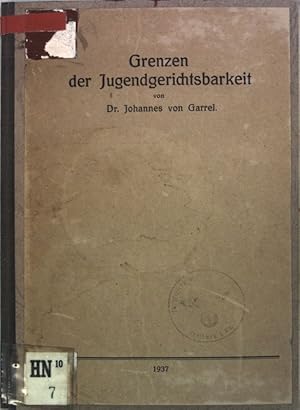 Grenzen der Jugendgerichtsbarkeit;