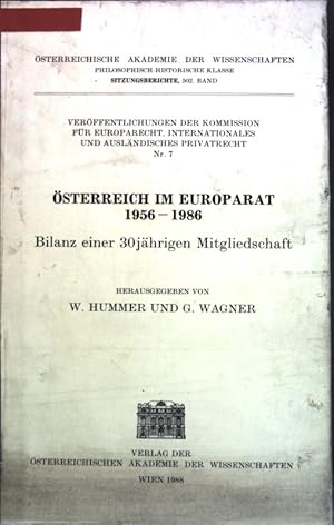 Österreich im Europarat. - Wien : Verl. der Österr. Akad. der Wiss. [Mehrteiliges Werk]; Teil: [1...