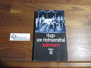 Imagen del vendedor de Jedermann : das Spiel vom Sterben des reichen Mannes. erneuert von. Auf Grund der Vorarbeiten des Dichters rev. Text hrsg. von Heinz Rlleke, Fischer ; 10871 : Theater, Funk, Fernsehen a la venta por Antiquariat im Kaiserviertel | Wimbauer Buchversand