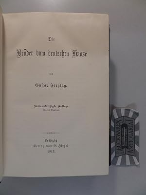 Image du vendeur pour Die Ahnen - Dritte Abtheilung : Die Brder vom deutschen Hause. mis en vente par Druckwaren Antiquariat