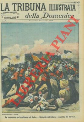 Imagen del vendedor de La campagna anglo ? egiziana nel Sudan. Battaglia dell'Atbara e sconfitta dei Devirsci. a la venta por Libreria Piani