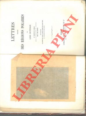 Bild des Verkufers fr Lettres crites des Rgions Polaires. zum Verkauf von Libreria Piani