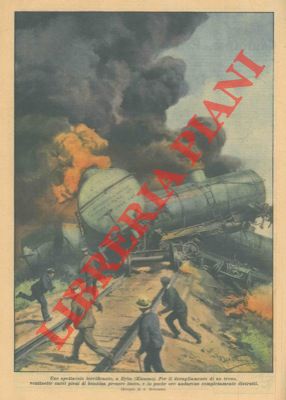 In Kansas, per il deragliamento di un treno ventisette carri pieni di benzina presero fuoco e in ...