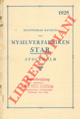 Illustrerad katalog fran Nysilverfabriken Star.