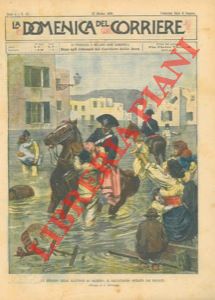 Il salvataggio operato dai soldati per le alluvioni di Salerno.