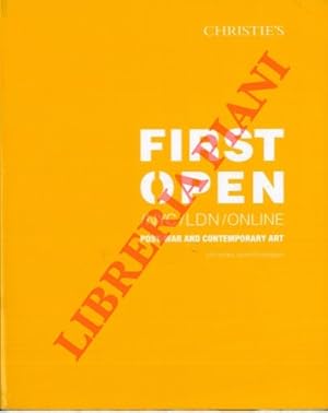 Bild des Verkufers fr First open Ldn - Ncy. zum Verkauf von Libreria Piani