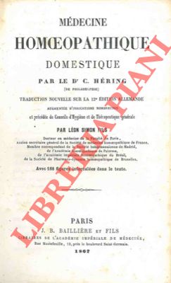 Médecine homoeopathique domestique.