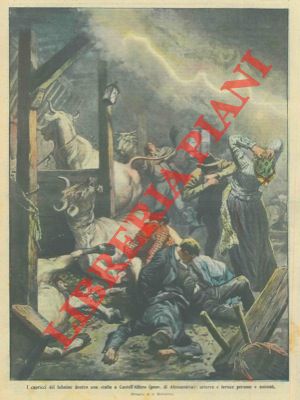Un fulmine si scarica dentro una stalla a Castell'Alfero (AL) ferendo persone ed animali.