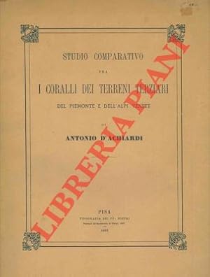 Bild des Verkufers fr Studio comparativo fra i coralli dei terreni terziari del Piemonte e dell'Alpi Venete. zum Verkauf von Libreria Piani