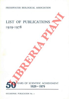List of publications of the Freshwater Biological Association 1929-1978.