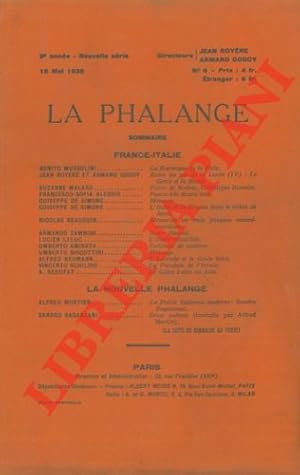 La phalange. France - Italie.