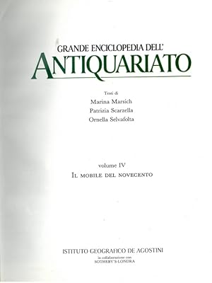 Grande enciclopedia dell'antiquariato.