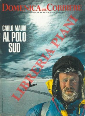 Carlo Mauri al Polo Sud (foto).